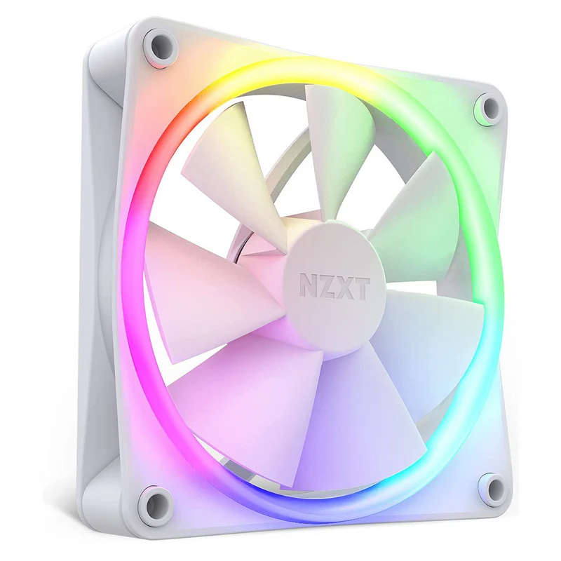 NZXT F120 RGB Triple Pack White
