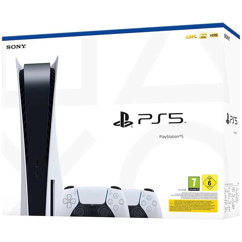 Sony PlayStation 5 + 2ème Manettes DualSense