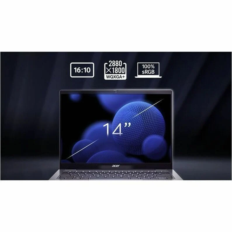 Laptop Acer TravelMate P4 Spin 14 AI TMP414RN-56 TMP414RN-56-578M 14" Touchscreen Convertible Copilot+ PC 2 in 1 Notebook, Intel Core Ultra 5 325 8 Núcleos, 16GB, 512 GB SSD, Táctil