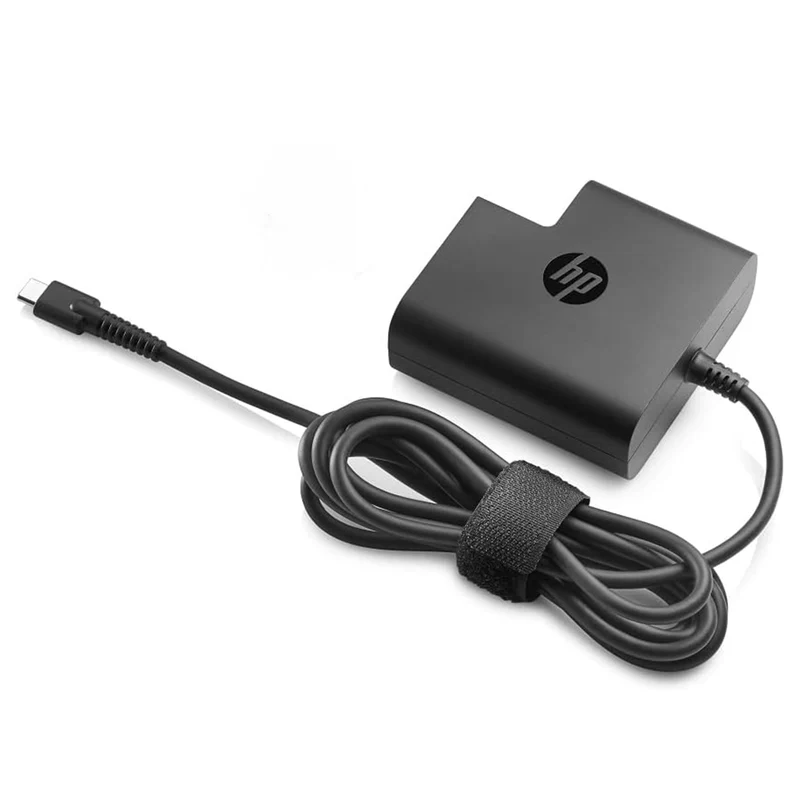 HP Chargeur Type C 65W Original Avec Cable d'allimentation