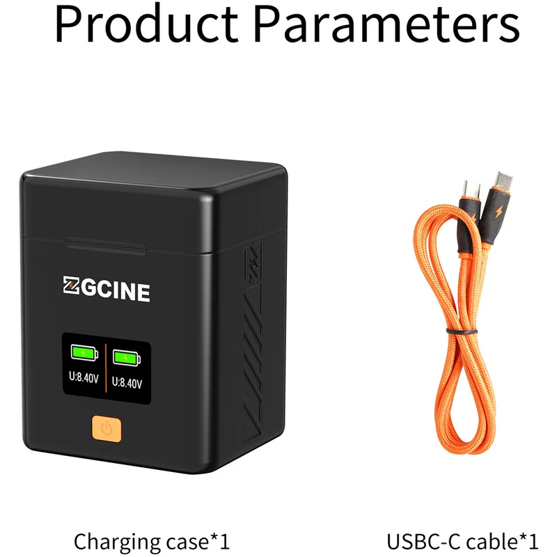Cargador ZGCINE Fast Dual para Canon LP-E17