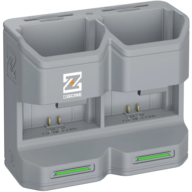 Cargador ZGCINE PC2-FZ100 Travel Charging Case para NP-FZ100 (Gray)