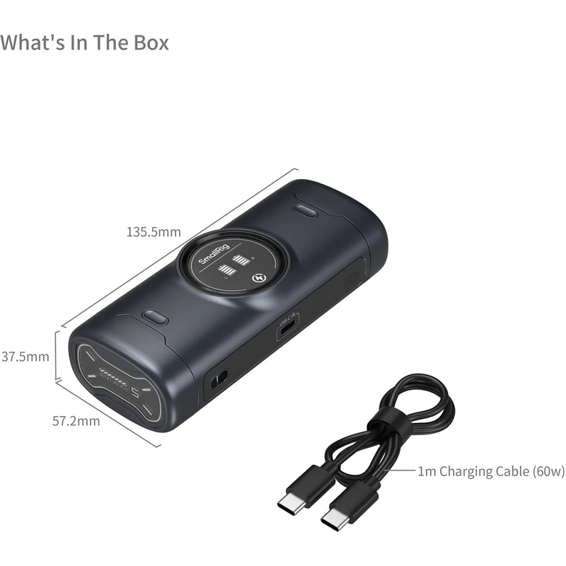 Cargador SmallRig NP-FZ100 Portable 2 bahías Case