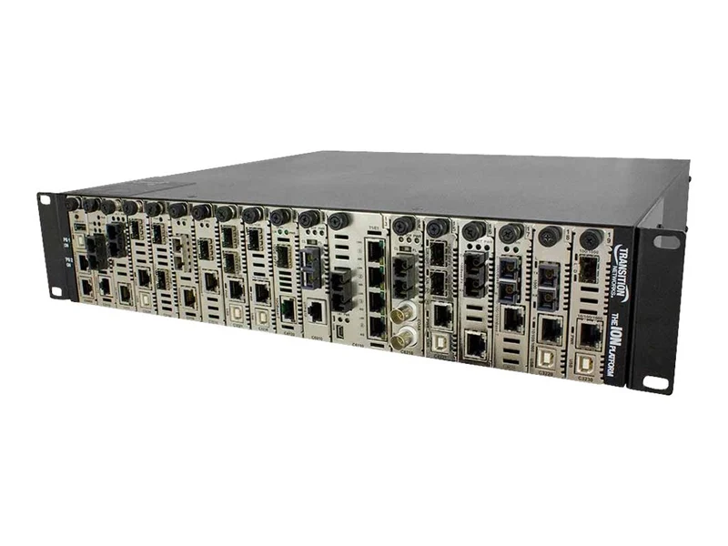 Switch de Red Lantronix ION219 rack mounting chassis