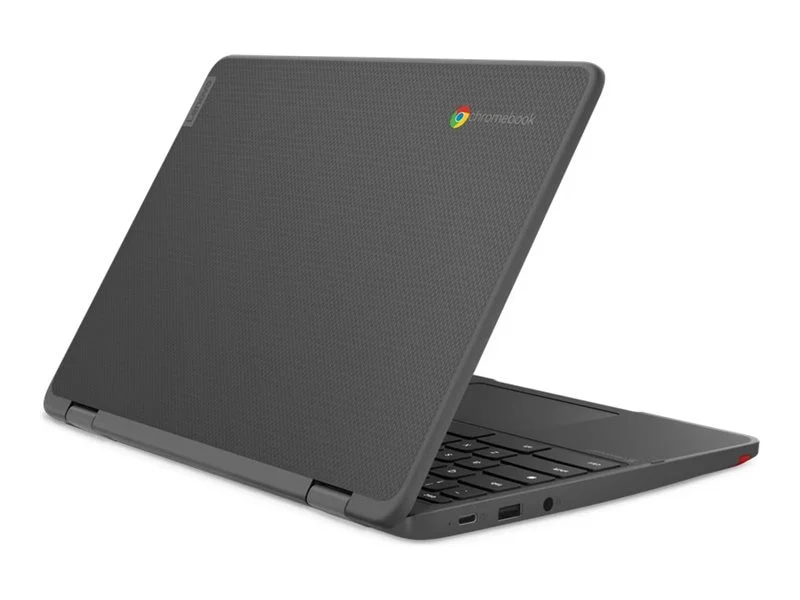 Laptop Lenovo 500e Yoga Chromebook Gen 4 12.2", Intel N100 4 Núcleos, 4GB DDR5, 32 GB eMMC, Táctil