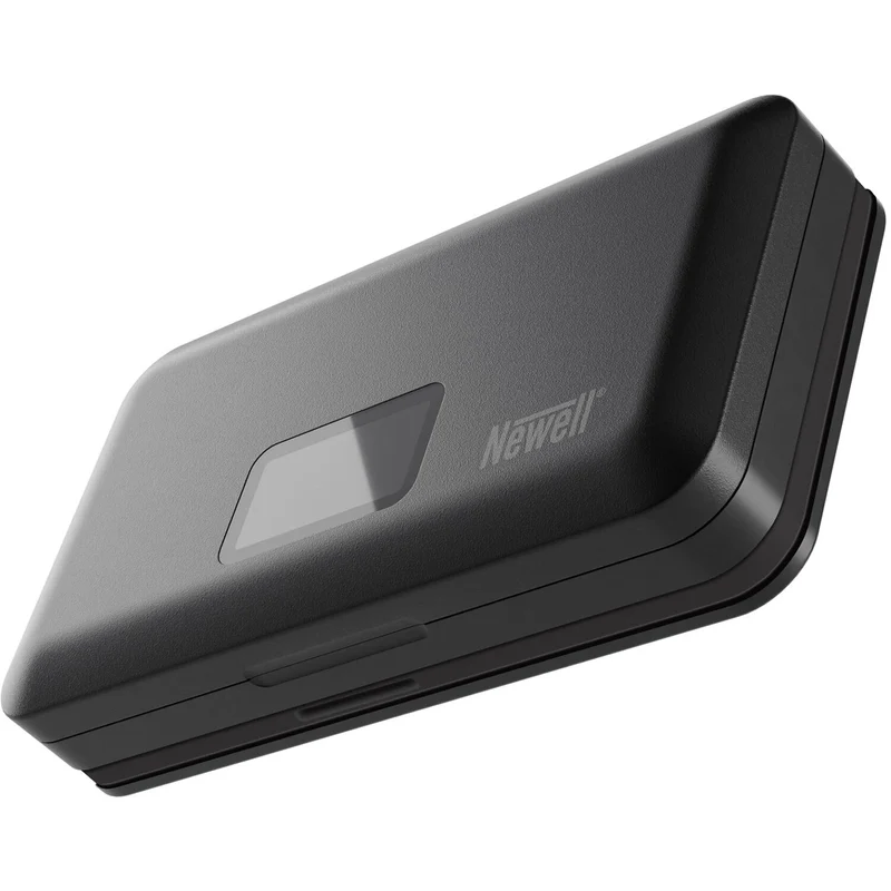 Cargador Newell LCD Dual-Channel con SD Card Reader para Panasonic DMW-BLK22