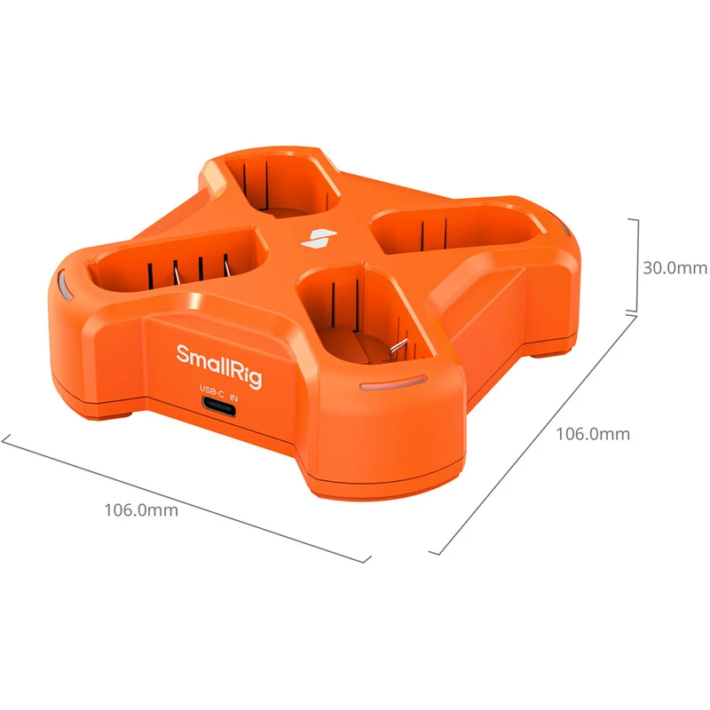 Cargador SmallRig DMW-BLK22 4-Channel Camera