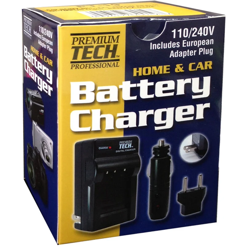 Cargador Premium Tech Professional Travel para Kodak LB-015