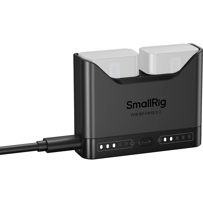 Cargador SmallRig NP-FW50 Dual Camera