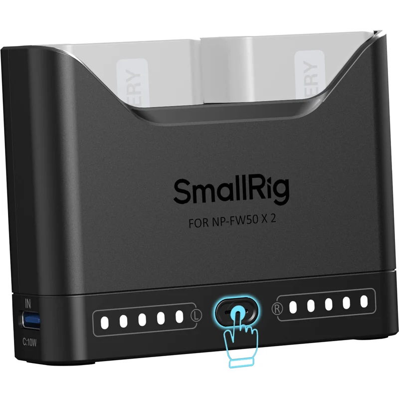 Cargador SmallRig NP-FW50 Dual Camera