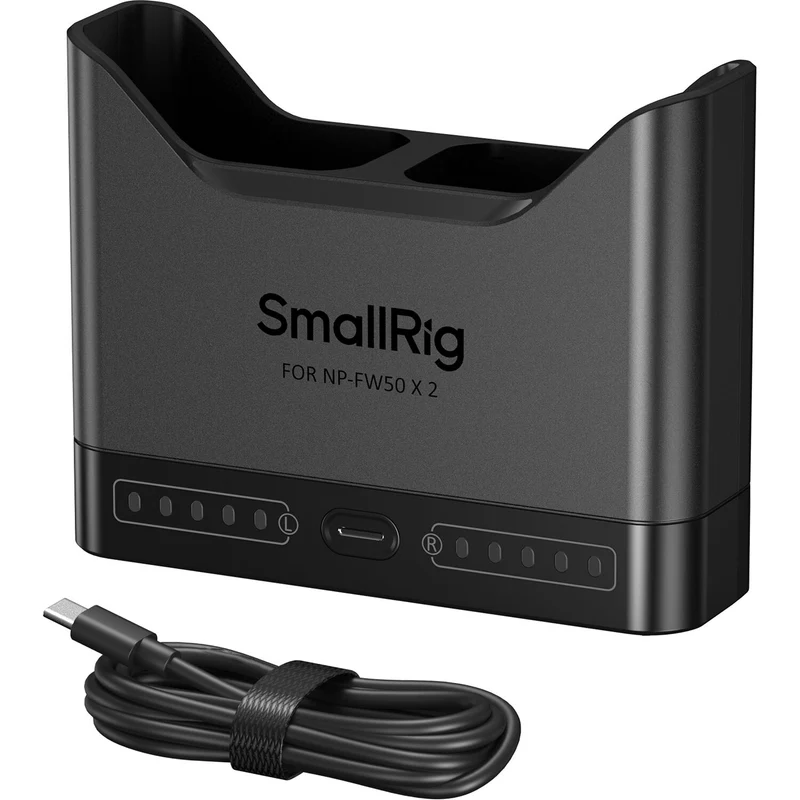 Cargador SmallRig NP-FW50 Dual Camera