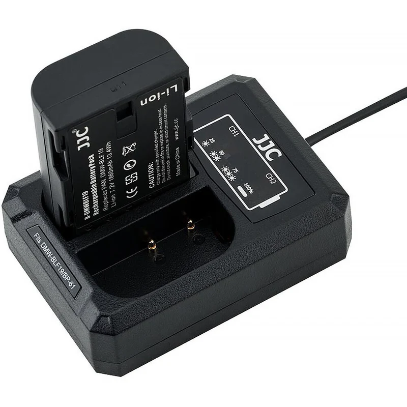 Cargador JJC DCH-BLF19E Dual