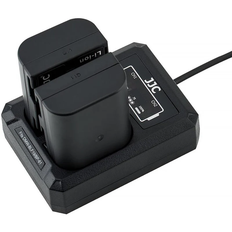 Cargador JJC DCH-BLF19E Dual