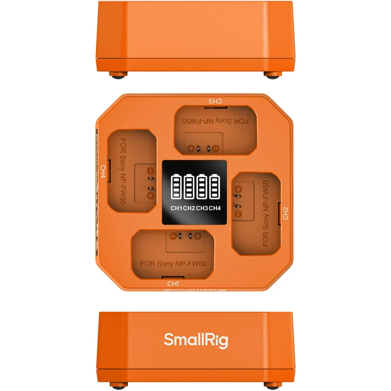 Cargador SmallRig NP-FW50 Four-Channel
