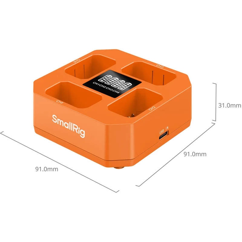 Cargador SmallRig NP-FW50 Four-Channel
