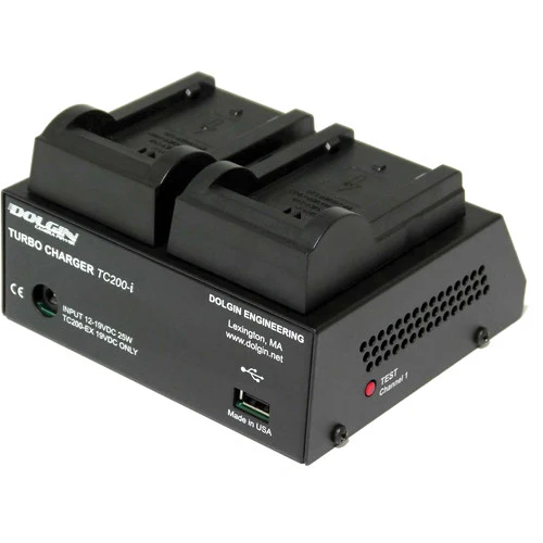 Cargador Dolgin Engineering TC200-i Dual Slot para Canon LP-E8