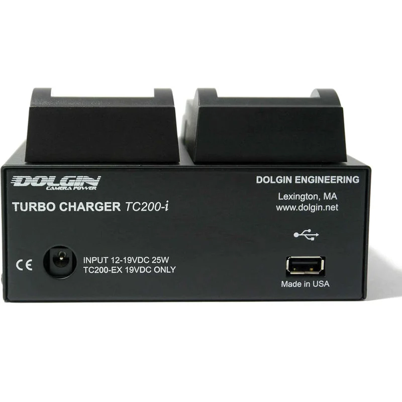 Cargador Dolgin Engineering TC200-i Dual Slot para Canon LP-E8