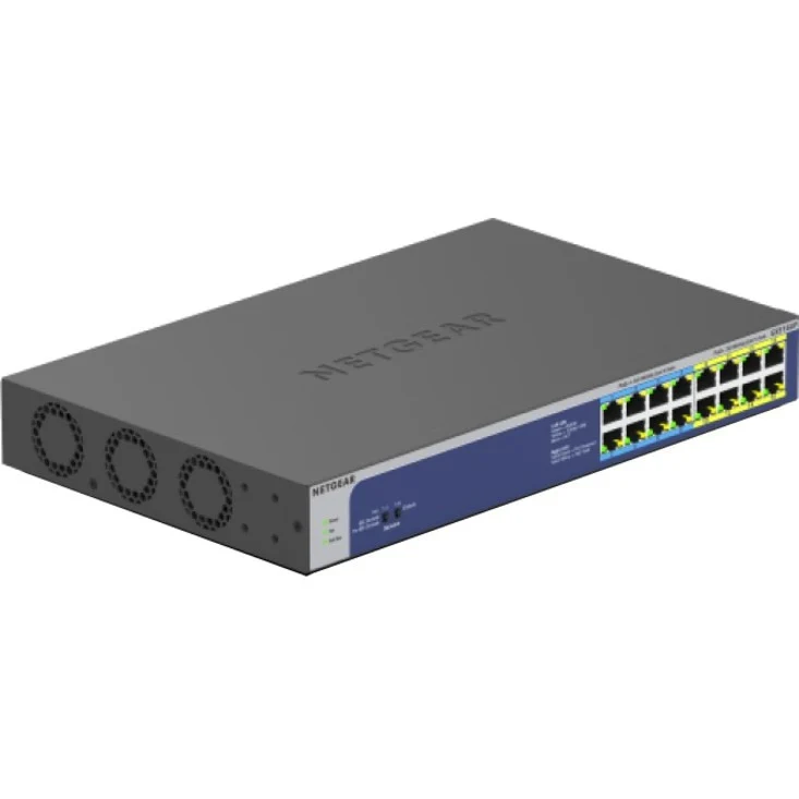 Switch de Red Netgear GS516UP Ethernet Switch