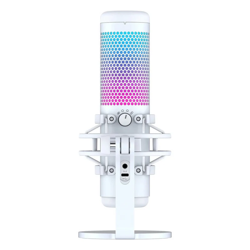 HyperX Quadcast S RGB Blanc