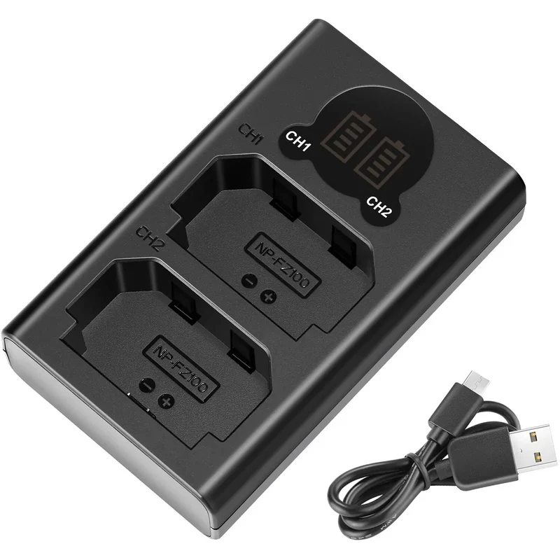 Cargador Neewer Dual USB para NP-FZ100