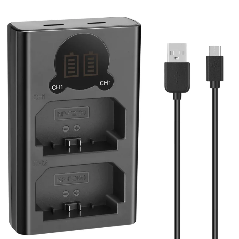 Cargador Neewer Dual USB para NP-FZ100
