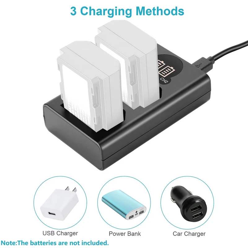 Cargador Neewer Dual USB para NP-FZ100