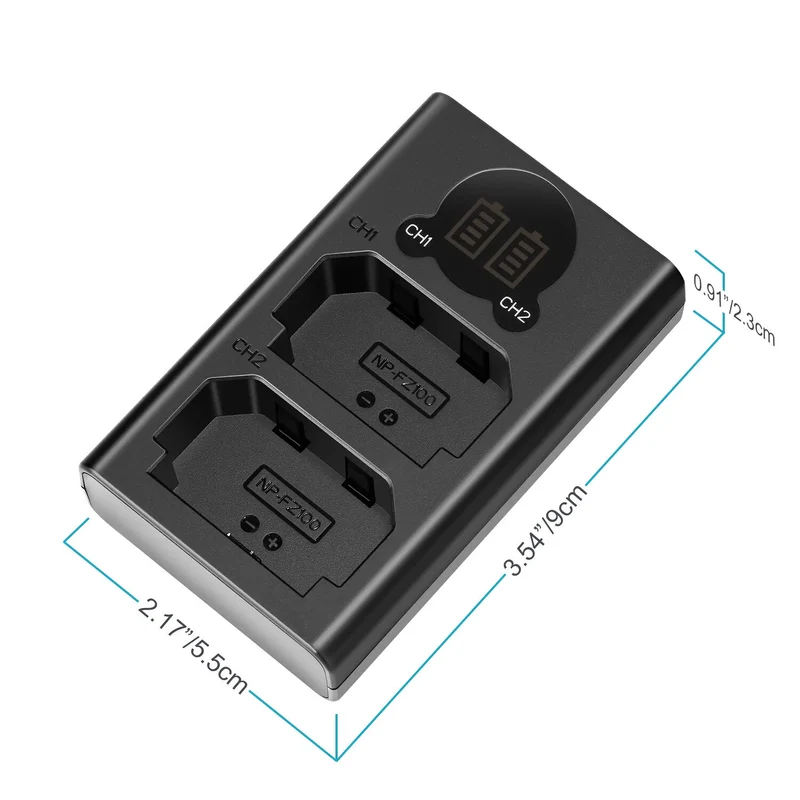 Cargador Neewer Dual USB para NP-FZ100