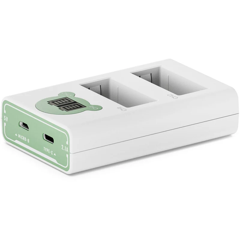 Cargador Tilta 2-Channel para NP-W126S (Ash Green)