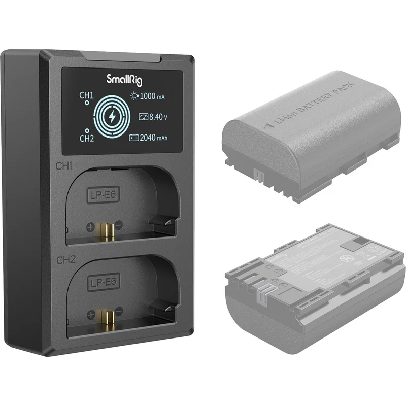 Cargador SmallRig LP-E6NH Camera