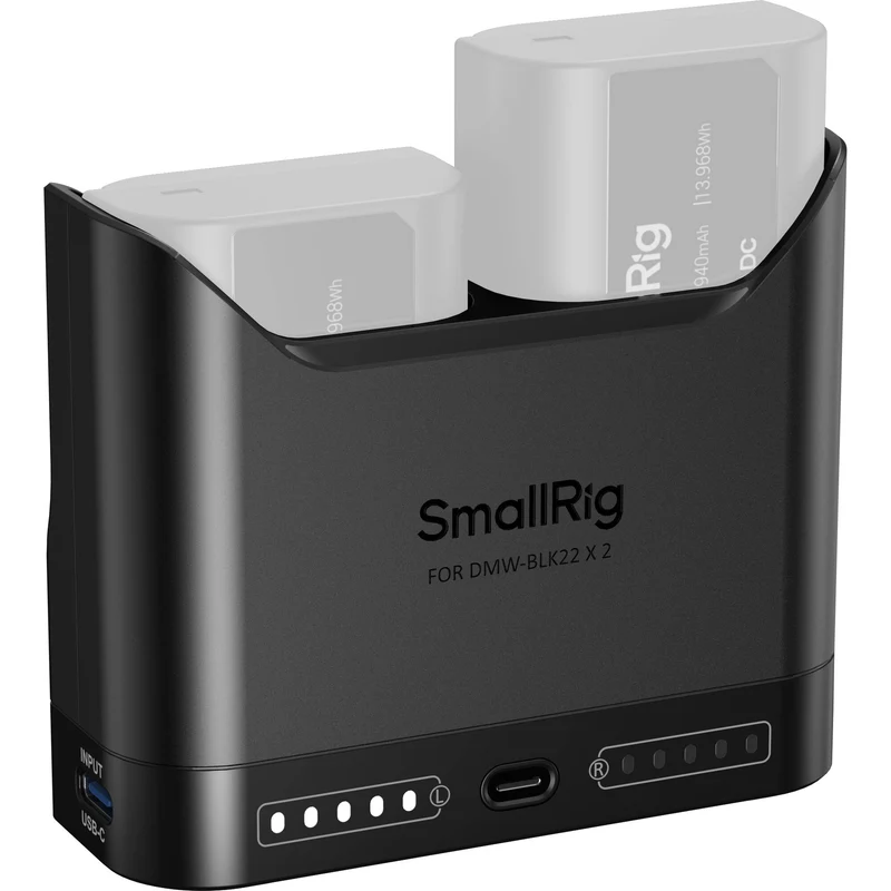 Cargador SmallRig DMW-BLK22 Camera Double Bay