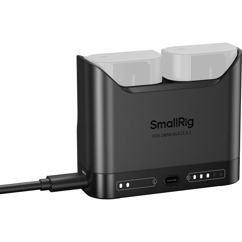 Cargador SmallRig DMW-BLK22 Camera Double Bay