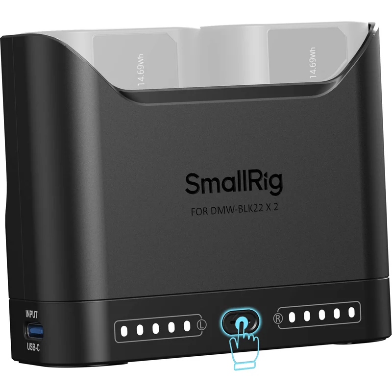 Cargador SmallRig DMW-BLK22 Camera Double Bay