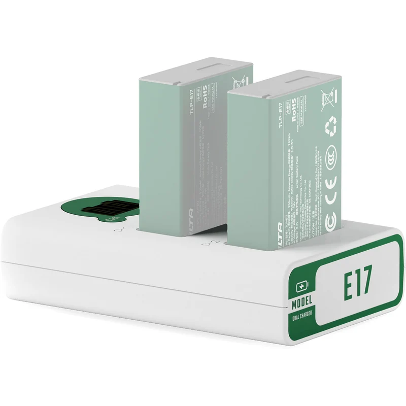 Cargador Tilta 2-Channel para LP-E17 (Forest Green)