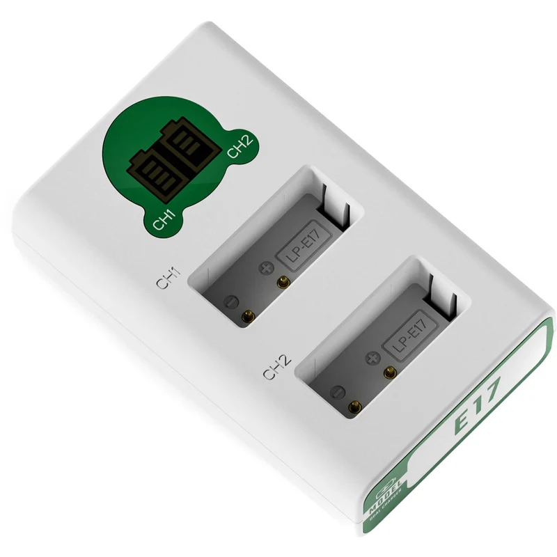 Cargador Tilta 2-Channel para LP-E17 (Forest Green)