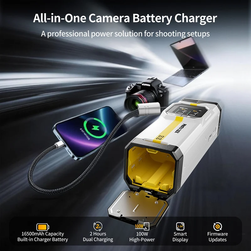 Cargador PHOTOOLEX BB Pro Portable para FUJIFILM NP-W235