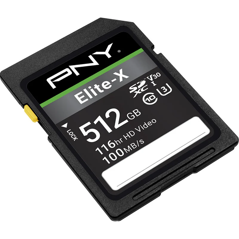 Tarjeta PNY 512GB Elite-X UHS-I SDXC