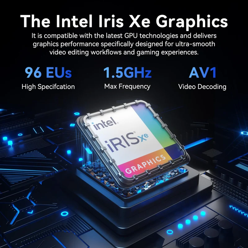 Mini PC GEEKOM XT13 Pro 32 GB RAM 2 TB SSD, con Intel Core i9 13900H y Windows 11 Pro