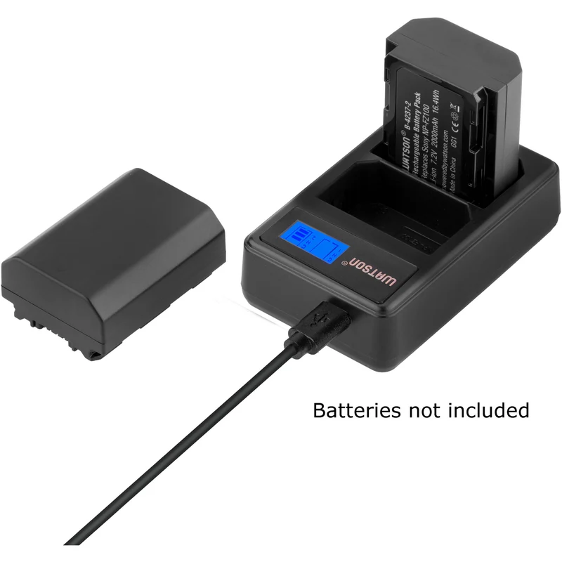 Cargador Watson Mini Duo USB-C para Sony NP-FZ100