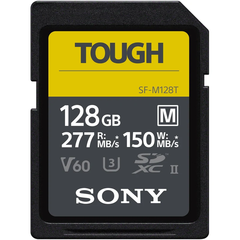 Tarjeta Sony 128GB SF-M Tough Serie UHS-II SDXC (2-Pack)