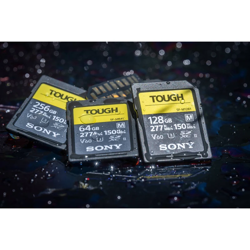 Tarjeta Sony 128GB SF-M Tough Serie UHS-II SDXC (2-Pack)