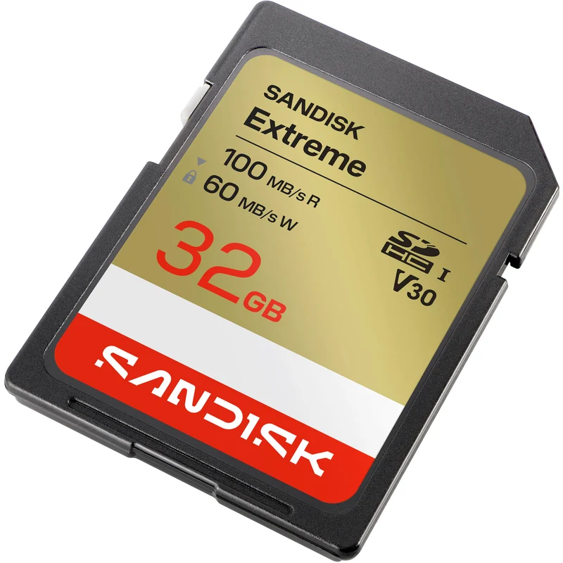 Tarjeta SanDisk 32GB Extreme UHS-I SDHC (2-Pack)