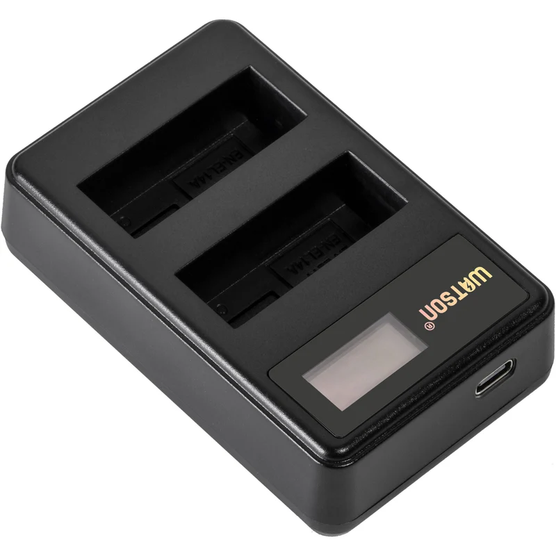 Cargador Watson Mini Duo USB-C para Nikon EN-EL14
