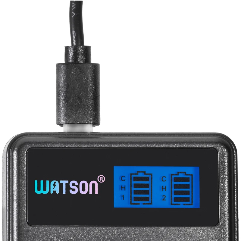 Cargador Watson Mini Duo USB-C para Nikon EN-EL14