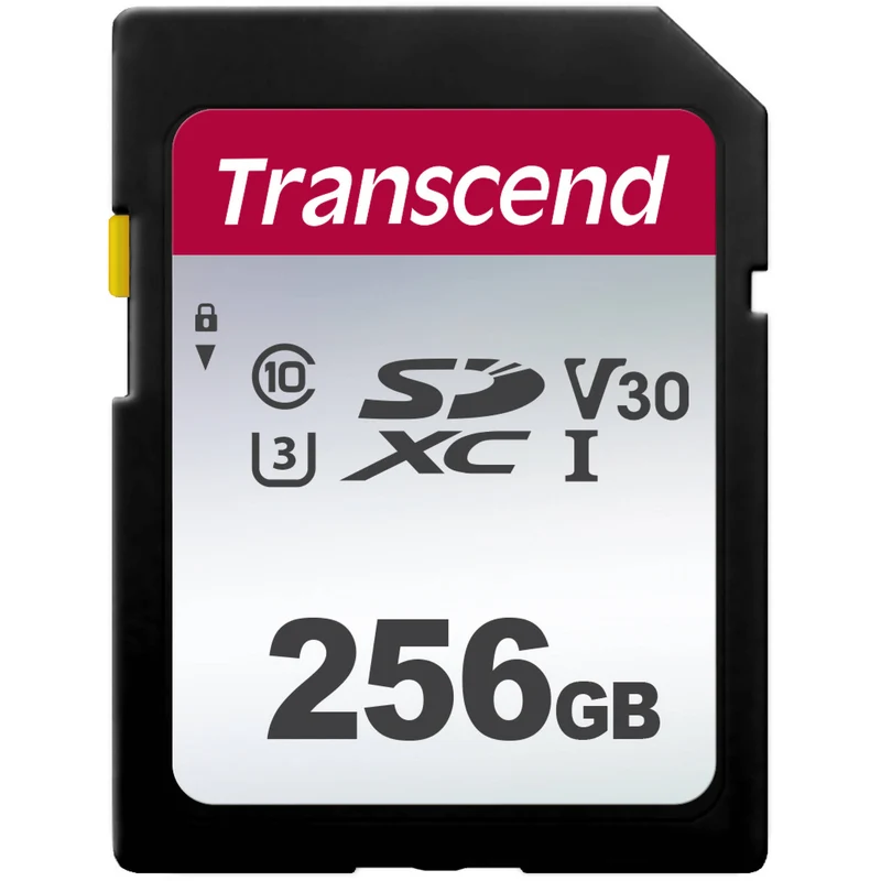 Tarjeta Transcend 256GB 300S UHS-I SDXC
