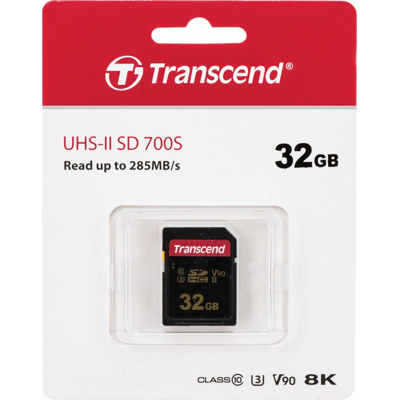 Tarjeta Transcend 32GB 700S UHS-II SDHC