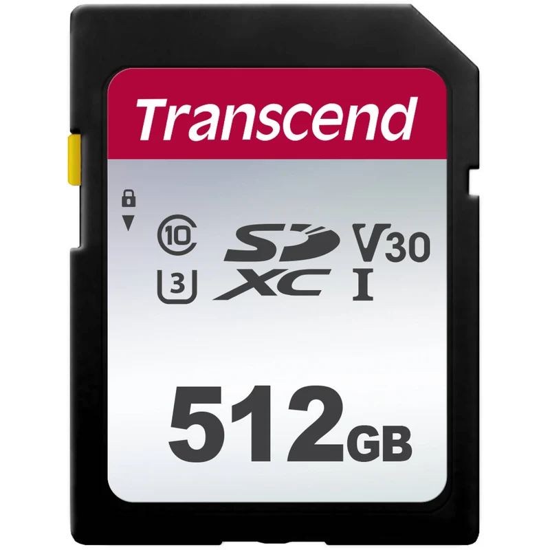 Tarjeta Transcend 512GB 300S UHS-I SDXC