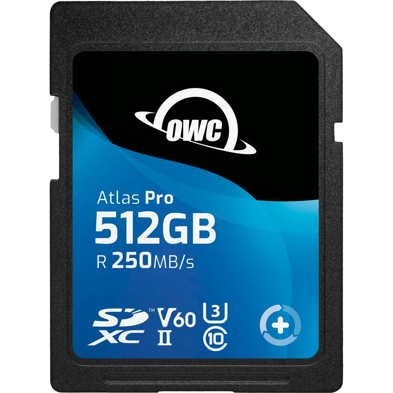 Tarjeta OWC 512GB Atlas Pro UHS-II SDXC