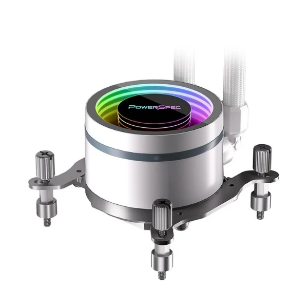 Enfriador Líquido PowerSpec HyCore 360mm All in One – Blanco