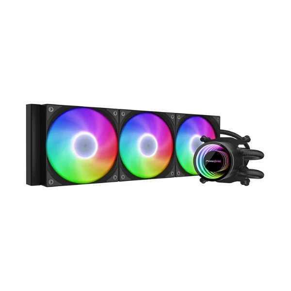 Enfriador Líquido PowerSpec HyCore 360mm All in One – Negro