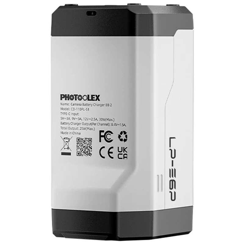 Cargador PHOTOOLEX BB2 2-Slot para Canon LP-E6P